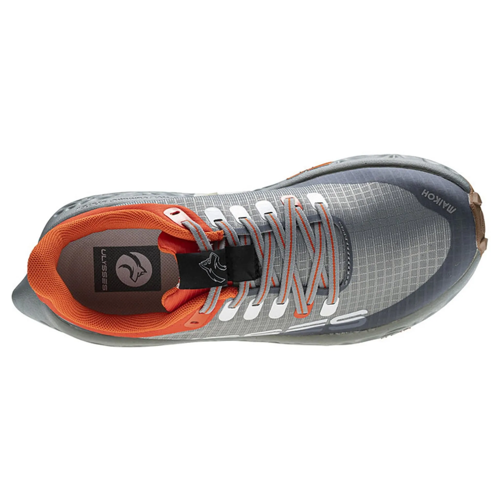 Sale Maikoh Trail Running Shoe - Grey, Red Running Shoes