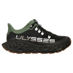 New Maikoh Trail Running Shoe - Black, Olive Running Shoes