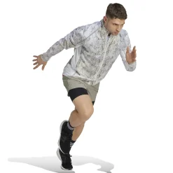 Hot Marathon Running Jacket Men - White, Grey Running Clothing