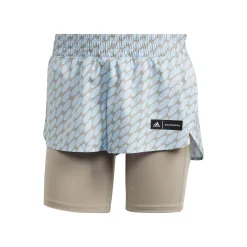 Best Sale Marimekko 2in1 Shorts Women - Light Blue Running Clothing|Shorts