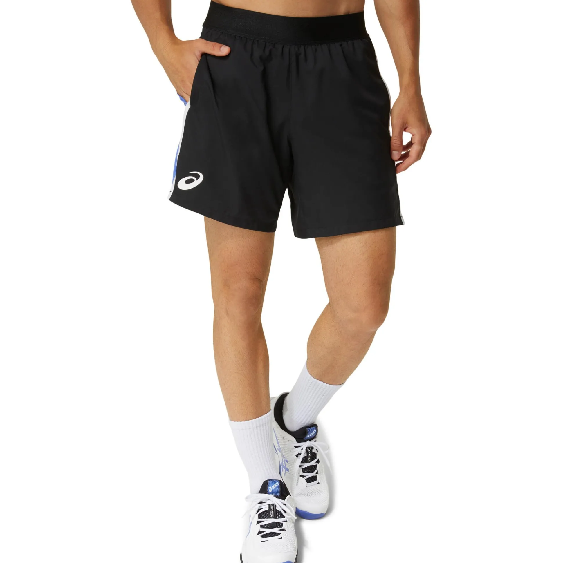 Cheap Match 7in Shorts Men - Black, Blue Shorts