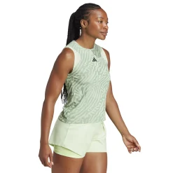Clearance Match Pro Tank Top Women - Light Green Tops