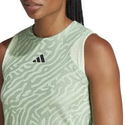 Clearance Match Pro Tank Top Women - Light Green Tops