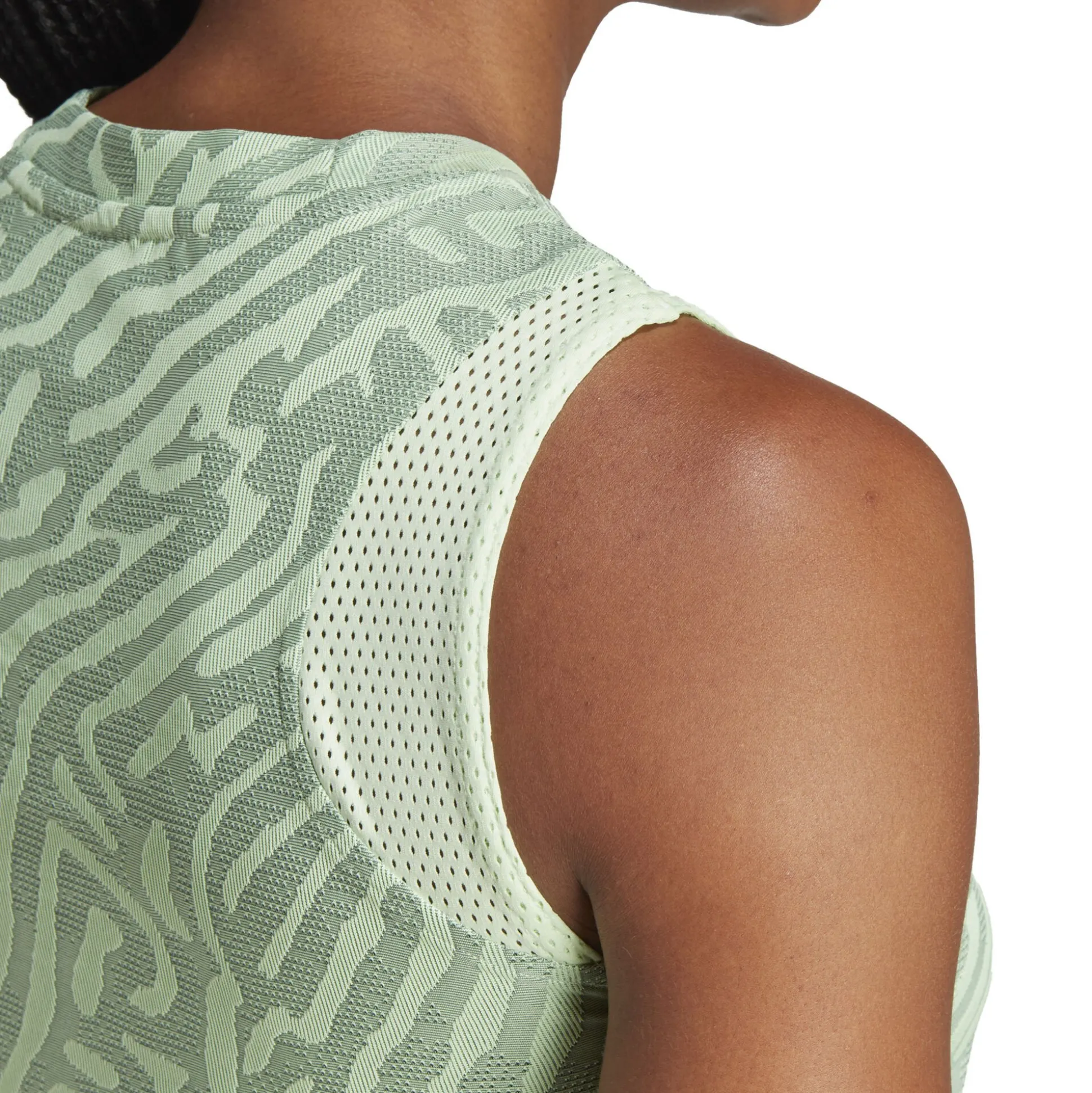Clearance Match Pro Tank Top Women - Light Green Tops