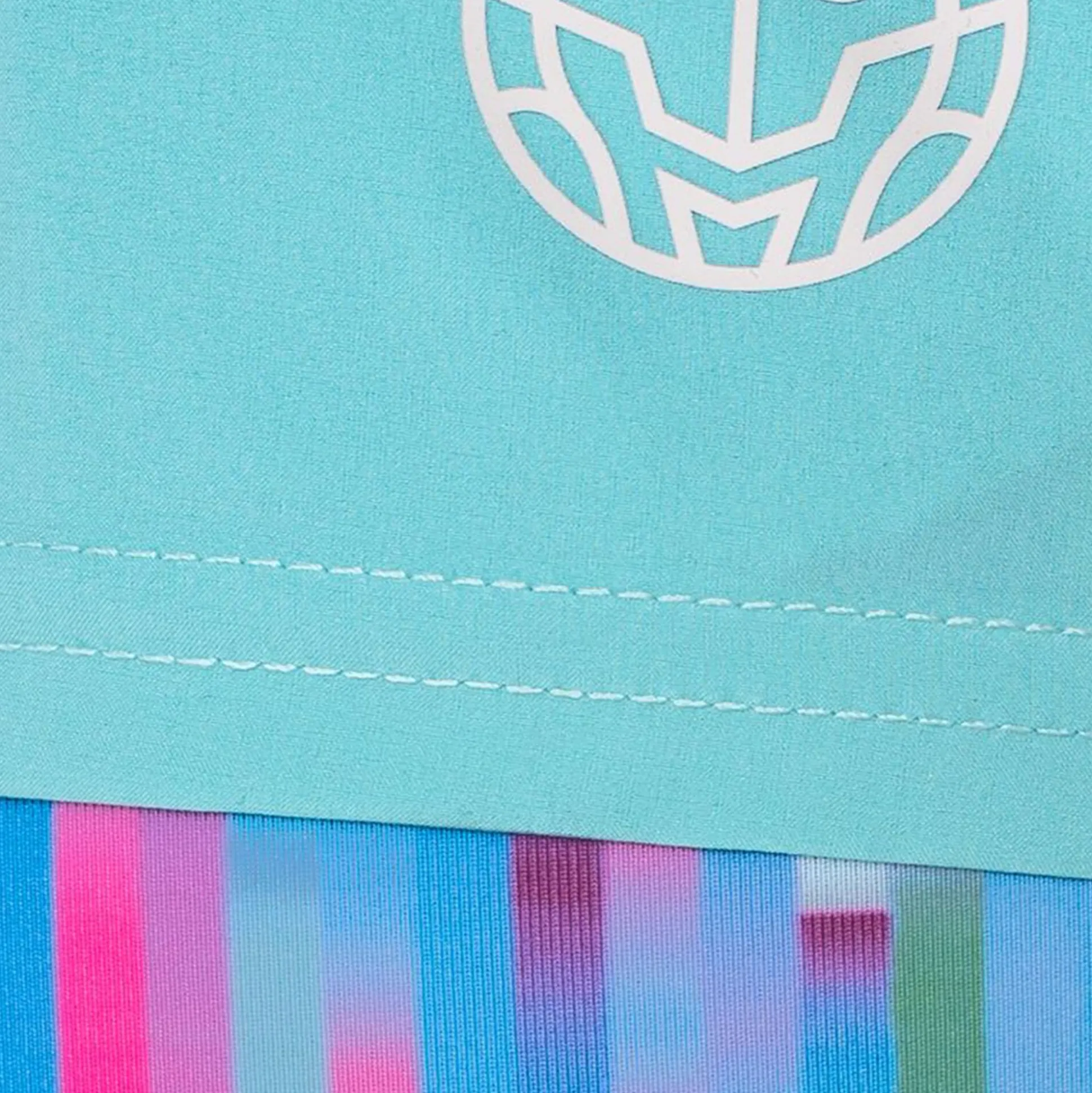 Shop Melbourne 2024 Printed 2in1 Shorts Women - Turquoise, Multicoloured Shorts