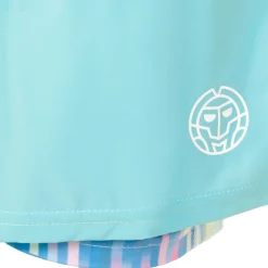 Shop Melbourne 2024 Printed 2in1 Shorts Women - Turquoise, Multicoloured Shorts