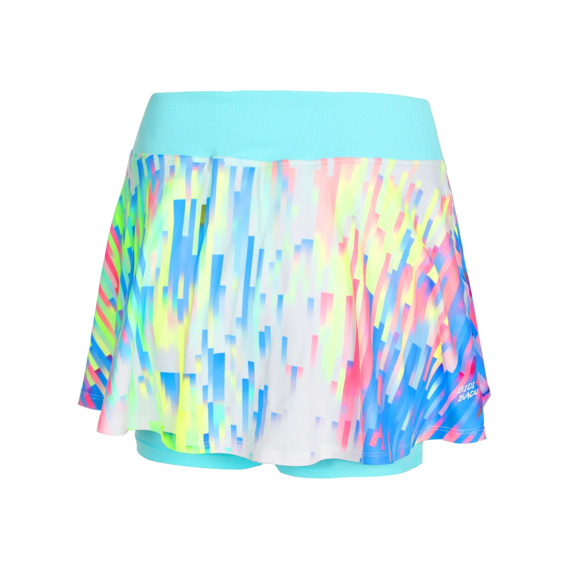 Flash Sale Melbourne 2024 Printed Wavy Skirt Women - Turquoise, Multicoloured Skirts