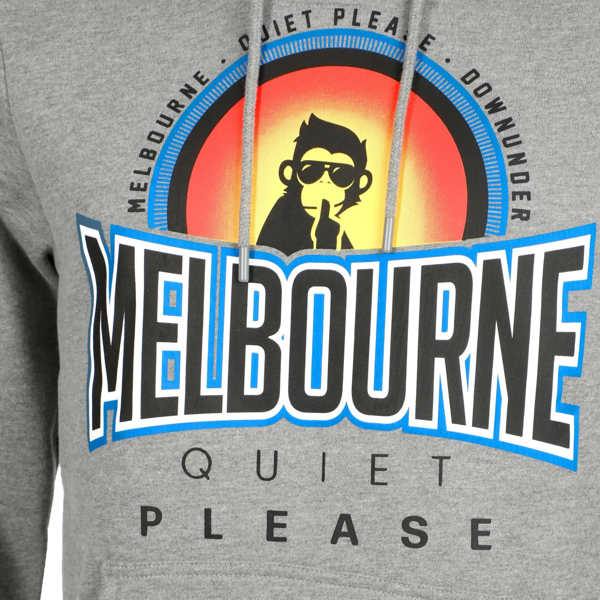 Outlet Melbourne Sunrise Hoody Men - Grey, Multicoloured Hoodies & Sweaters