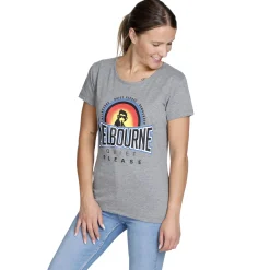 Online Melbourne Sunrise T-Shirt Women - Grey, Multicoloured Shirts