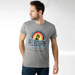 Store Melbourne Sunrise T-Shirt Men - Grey, Multicoloured Shirts