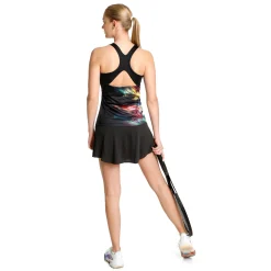 Shop Melbourne Y- Tank Top Women - Black, Multicoloured Tops