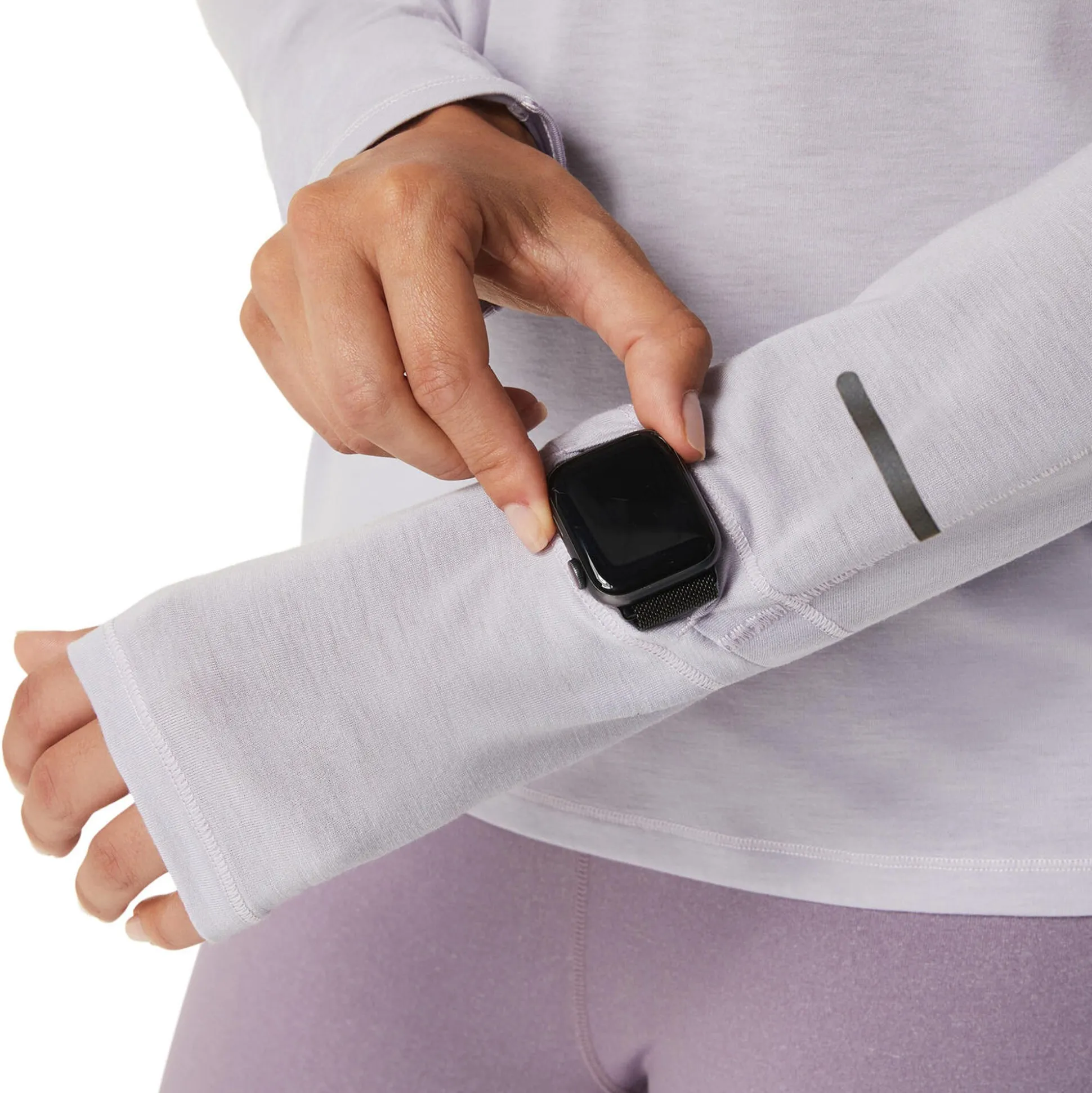 Best Sale Metarun Half-Zip Running Top Women - Lilac, Violet Running Clothing