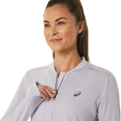 Best Sale Metarun Half-Zip Running Top Women - Lilac, Violet Running Clothing