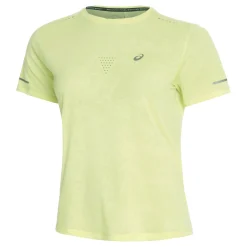 Hot Metarun Pattern Running Shirt Women - Neon Yellow Running Clothing