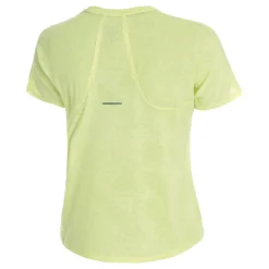 Hot Metarun Pattern Running Shirt Women - Neon Yellow Running Clothing