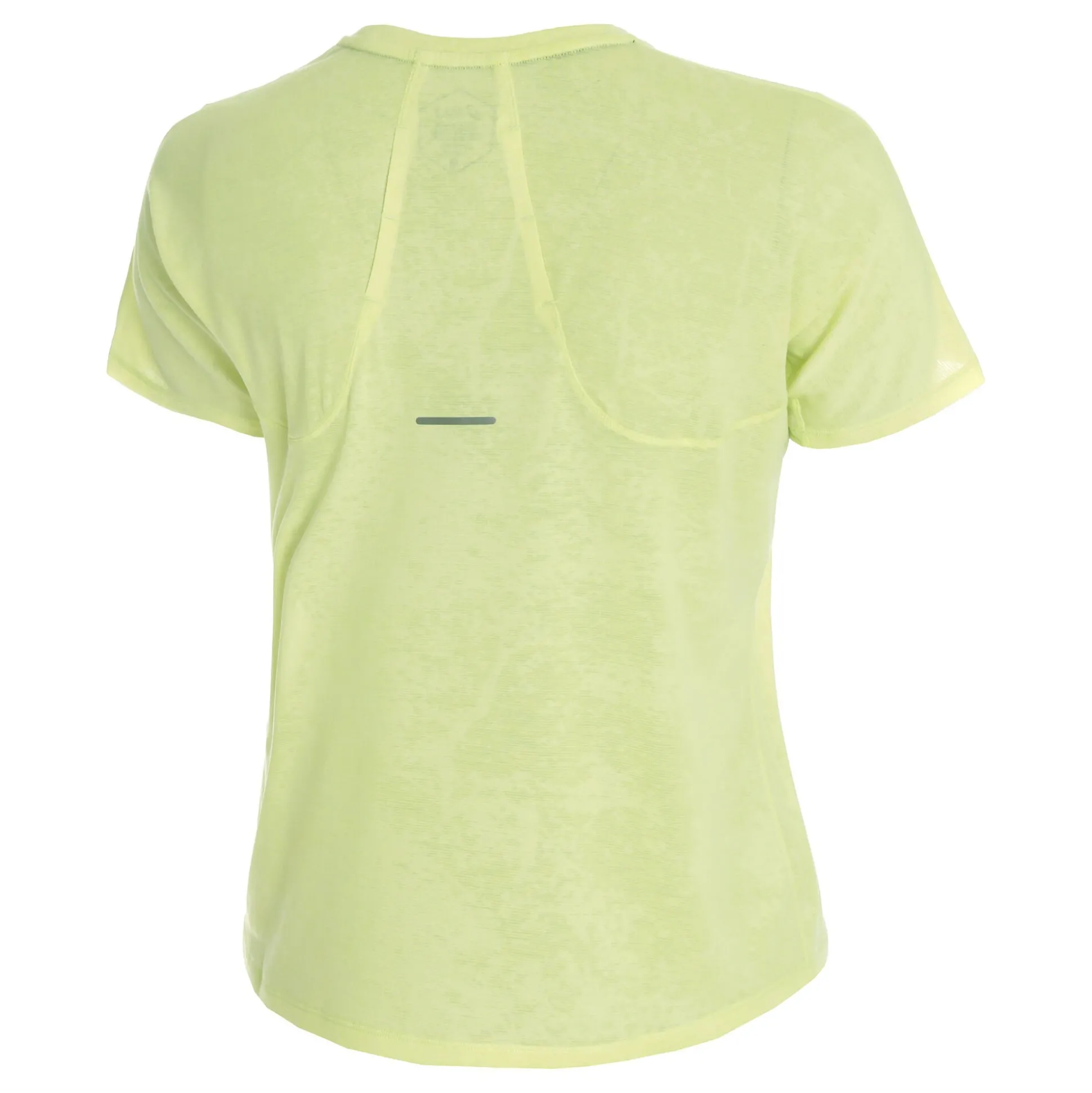 Hot Metarun Pattern Running Shirt Women - Neon Yellow Running Clothing