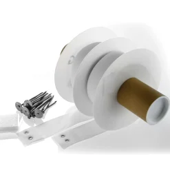 Outlet Midcourt Base Line 2 Rolls All Courts - White Coaching Equipment|Court Equipment