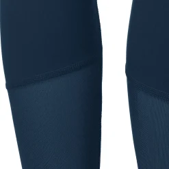 Clearance Mid-Rise Mesh-Paneled Tight Women - Dark Blue, White Pants