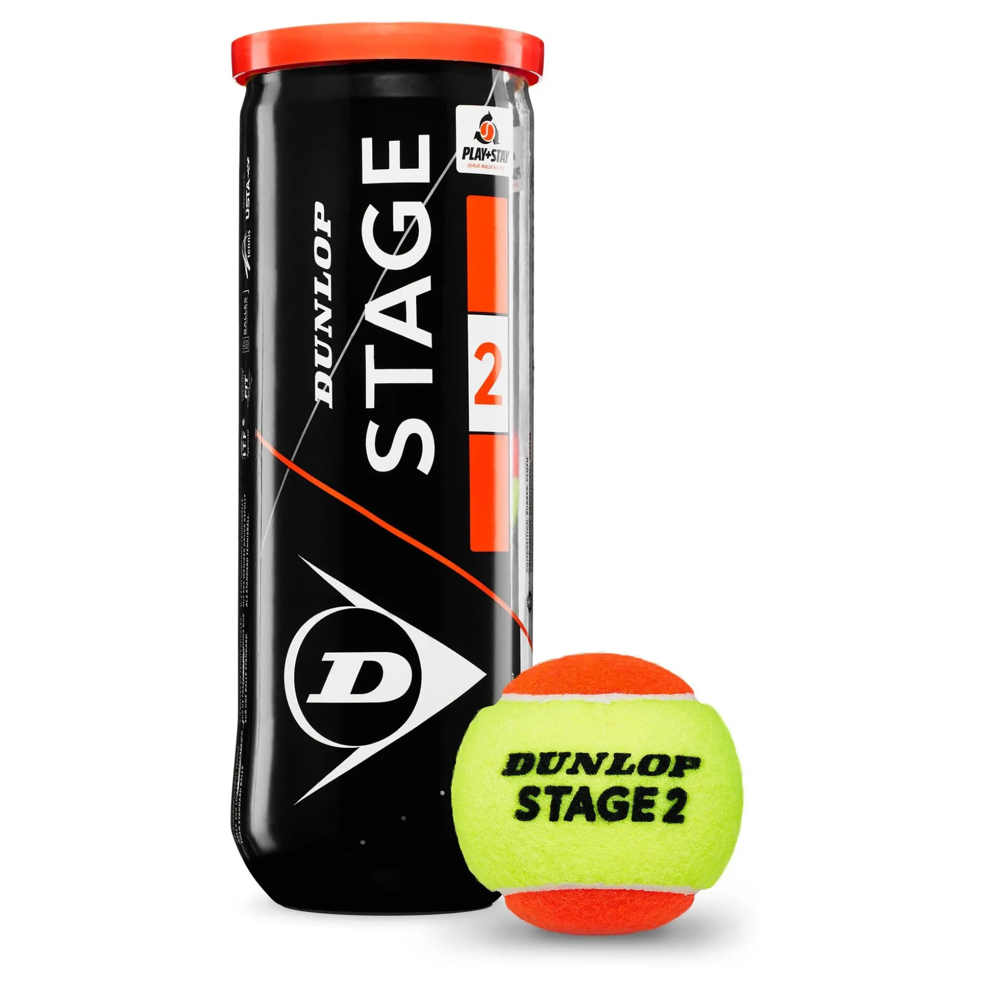 Cheap Mini Tennis (Stage 2) 3 Ball Tube Itf-Approved|Play & Stay