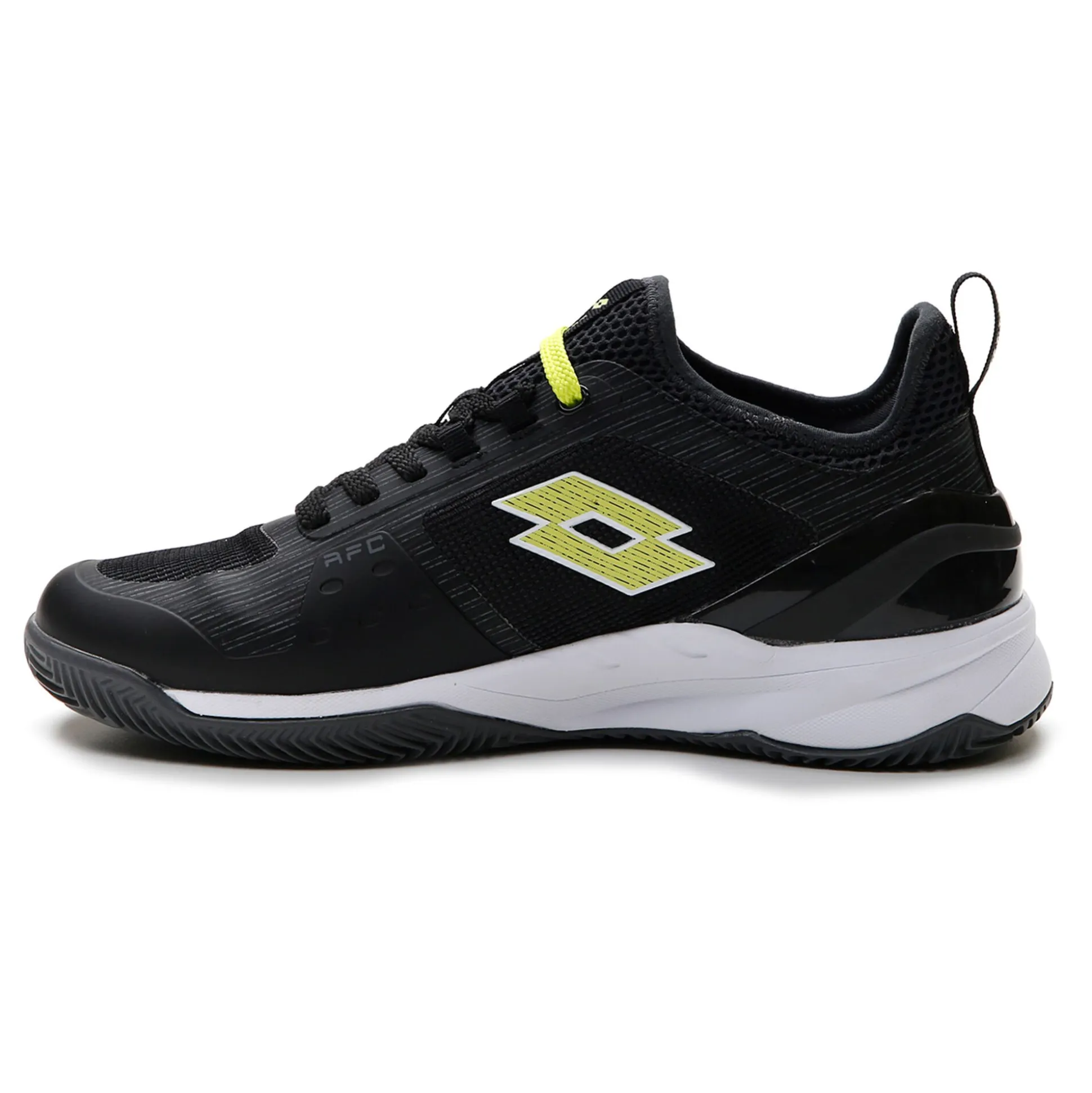 New Mirage 200 Clay Court Shoe Men - Black, Lime Clay Court Shoes