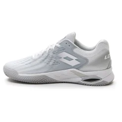 Online Mirage 100 Clay Court Shoe Women - White, Grey Clay Court Shoes
