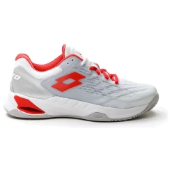 Cheap Mirage 100 Clay Court Shoe Women - White, Red Clay Court Shoes