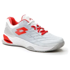 Cheap Mirage 100 Clay Court Shoe Women - White, Red Clay Court Shoes