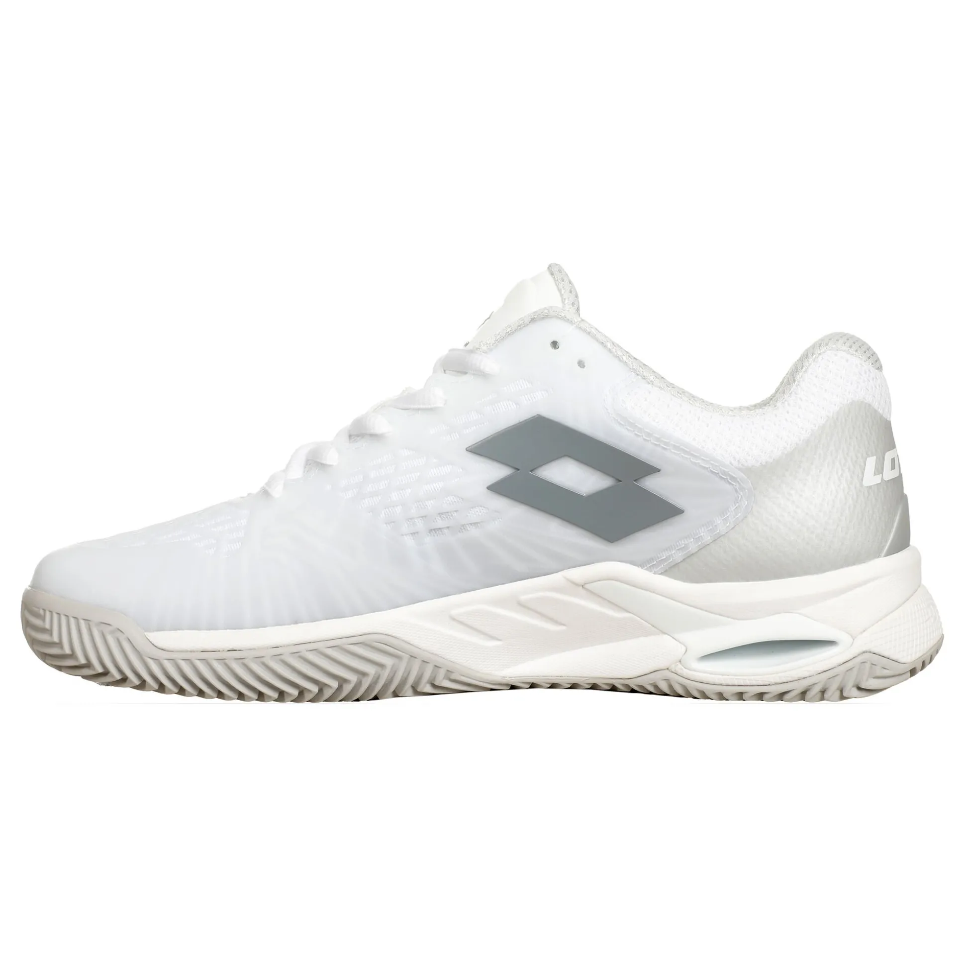 Hot Mirage 100 II Clay Court Shoe Women - White, Grey Clay Court Shoes