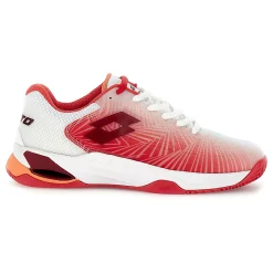 Store Mirage 100 II Clay Court Shoe Women - White, Red Clay Court Shoes