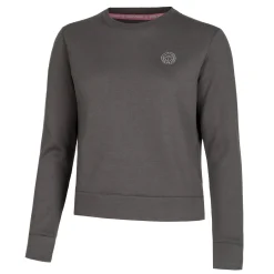 Best Mirella Basic Crew Sweatshirt Women - Dark Grey Hoodies & Sweaters