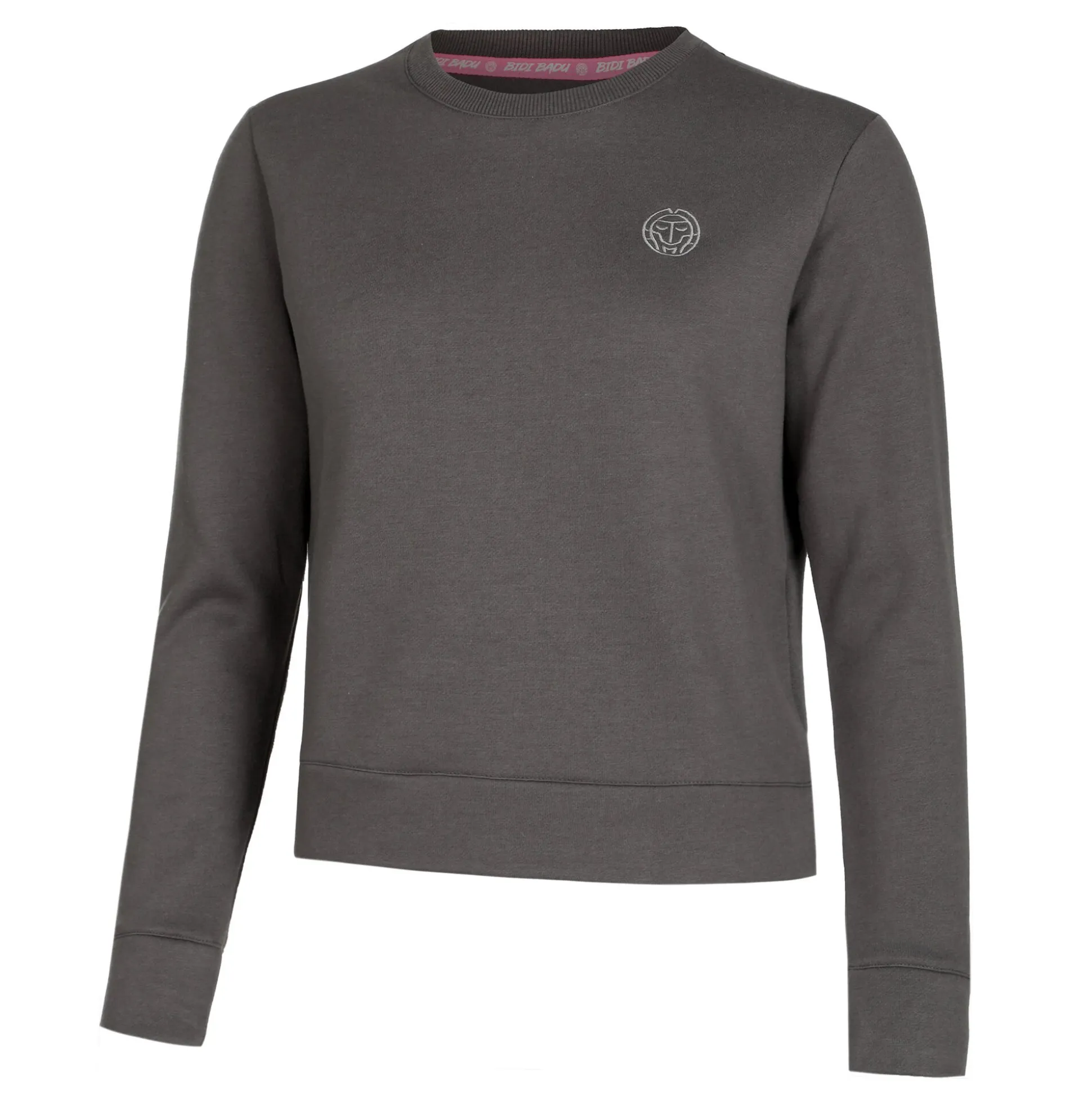 Best Mirella Basic Crew Sweatshirt Women - Dark Grey Hoodies & Sweaters