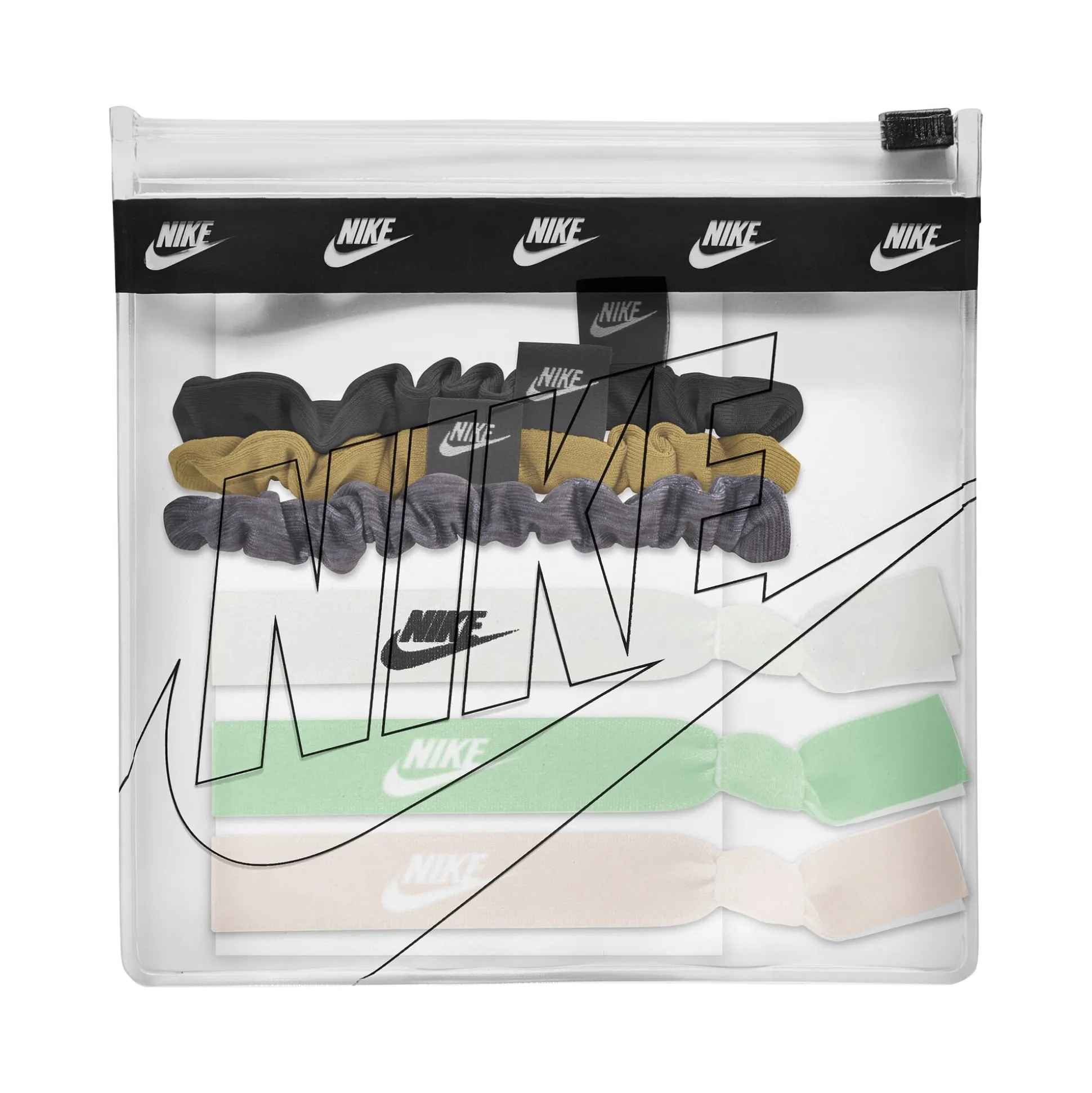 Store Mixed With Pounch Hair Band 6 Pack Women - Accessories