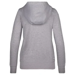 Hot Moana Basic Zip Hoodie Women - Lightgrey, White Jackets