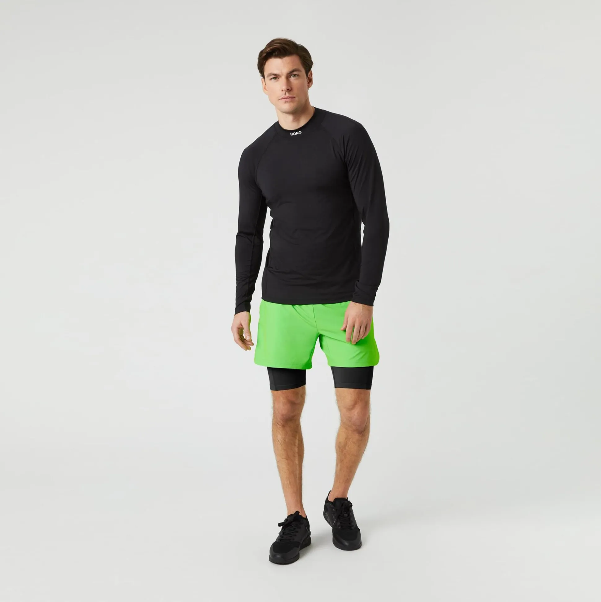 Clearance Mock Neck Long Sleeve Men - Shirts