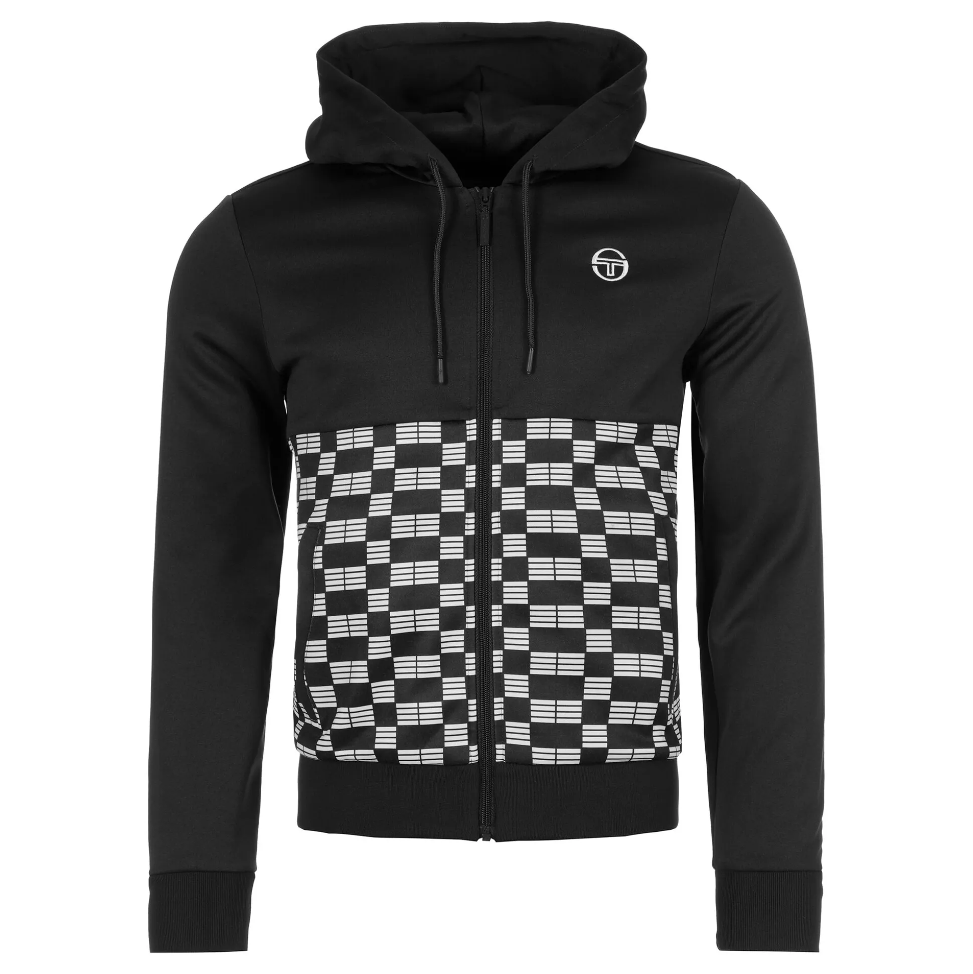 Best Mosaico Hoody Tracksuit Men - Black, White Tracksuits