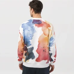 Shop Motion Watercolor Sweatshirt Men - Hoodies & Sweaters