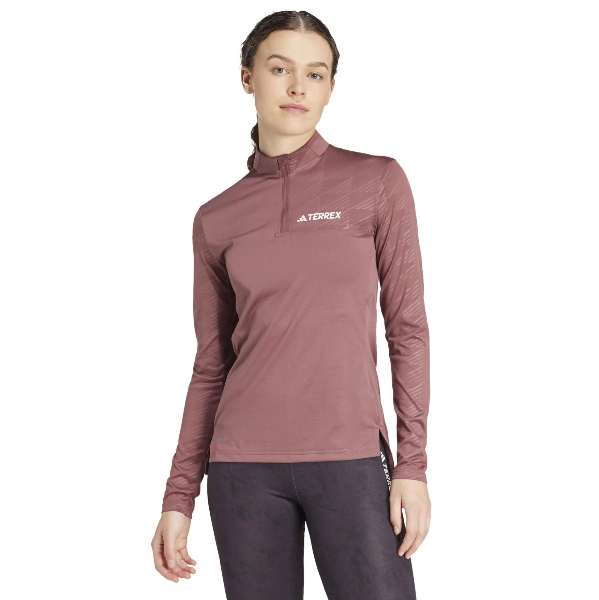 New MT Half-Zip Long Sleeve Women - Shirts