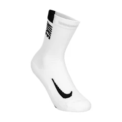 Discount Multiplier Crew Sports Socks 2 Pack - White, Black Socks
