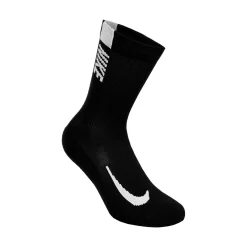 Discount Multiplier Crew Sports Socks 2 Pack - Black, White Socks