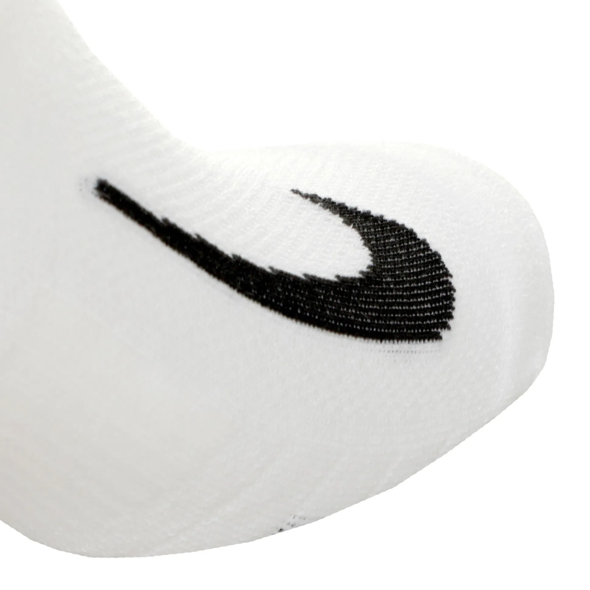 Cheap Multiplier Running No-Show Running Socks 2 Pack - White, Black Running Clothing