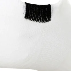 Cheap Multiplier Running No-Show Running Socks 2 Pack - White, Black Running Clothing