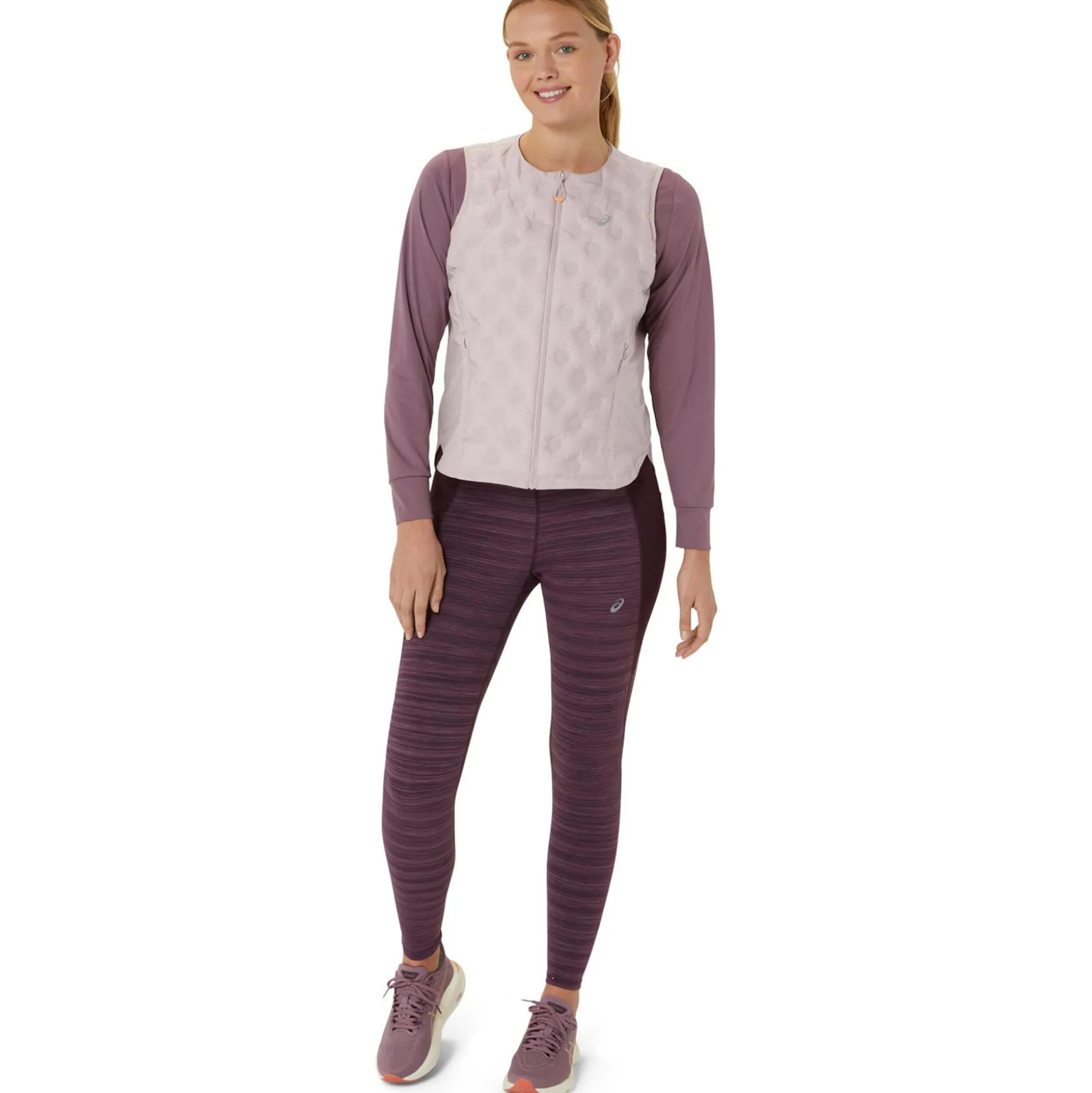 New Nagino Run Padded Gilet Running Vests Women - Running Clothing|Running Accessories