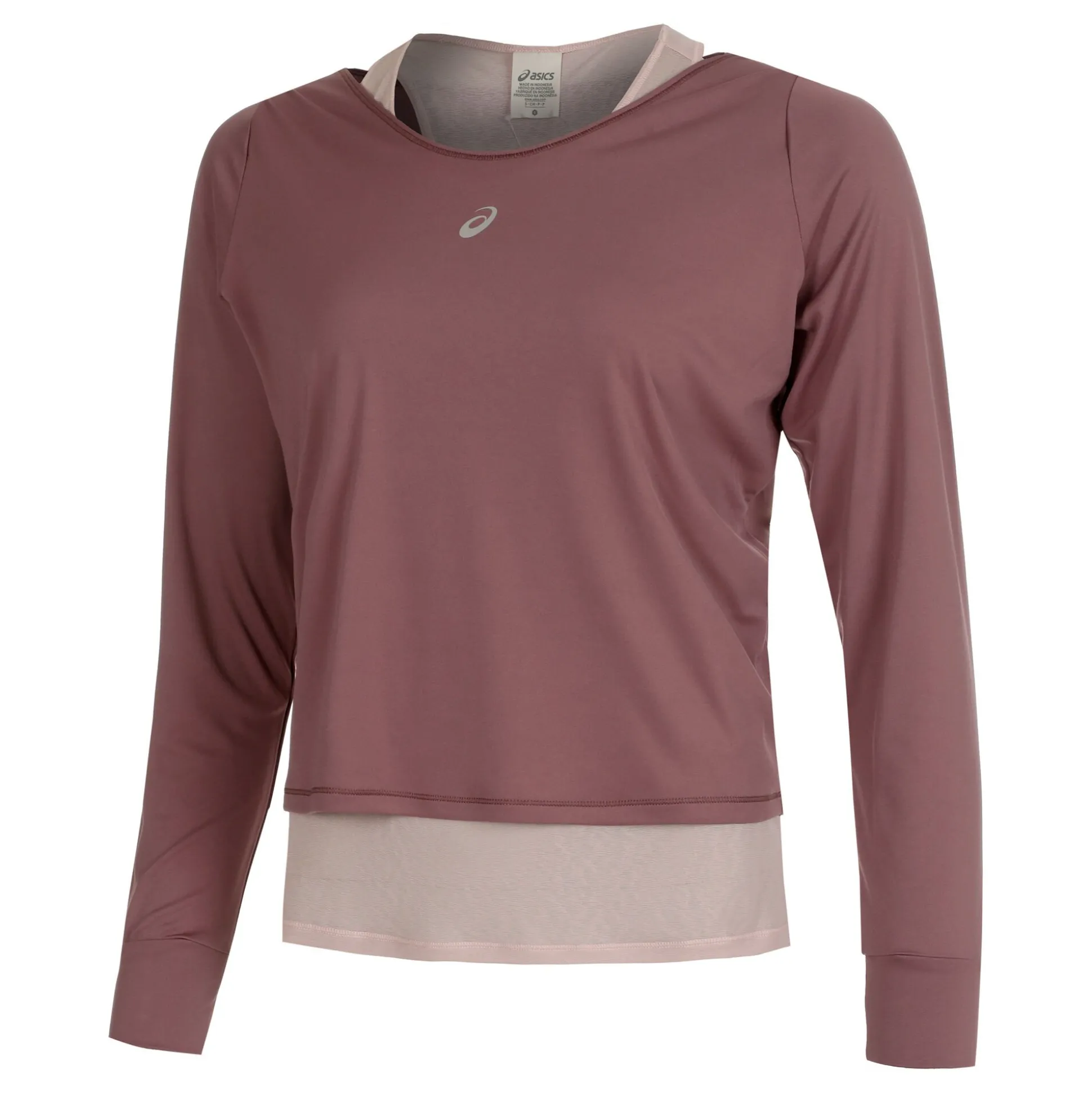 Cheap Nagino Running Shirt Women - Berry, Ecru Running Clothing
