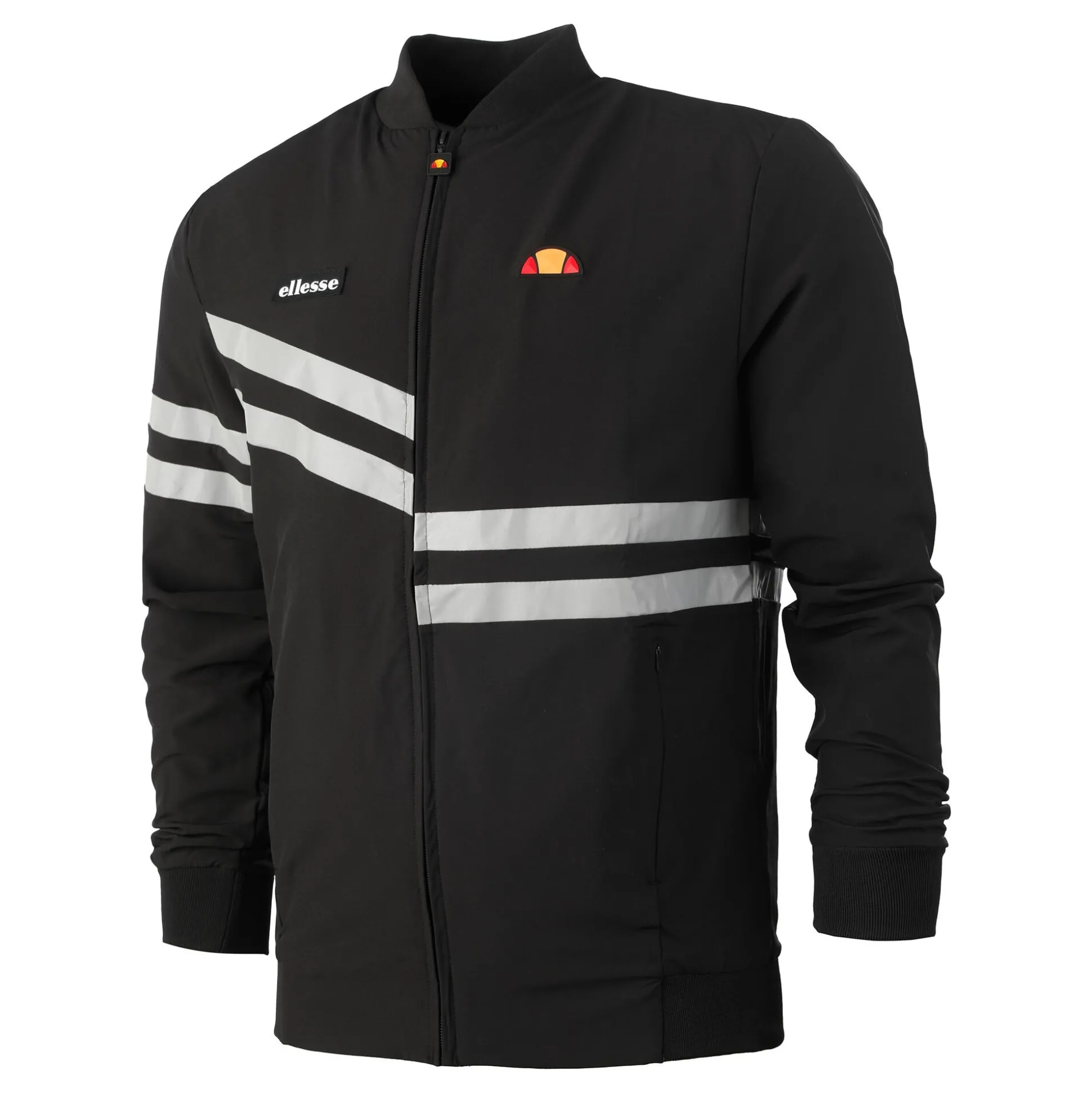 Store Nano Training Jacket Men - Black, Silver Jackets