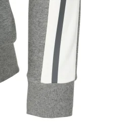 Best Sale Neil Zip Hoodie Men - Grey, Cream Jackets