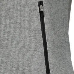 Best Sale Neil Zip Hoodie Men - Grey, Cream Jackets
