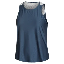 Cheap Net It Be Tank Top Women - Blue, White Tops