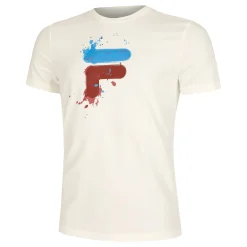 Hot Nevio T-Shirt Men - White, Multicoloured Shirts
