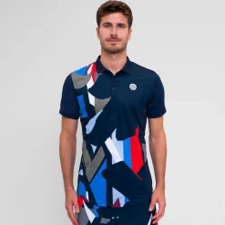 Hot New York 2024 Polo Men - Dark Blue, Multicoloured Shirts