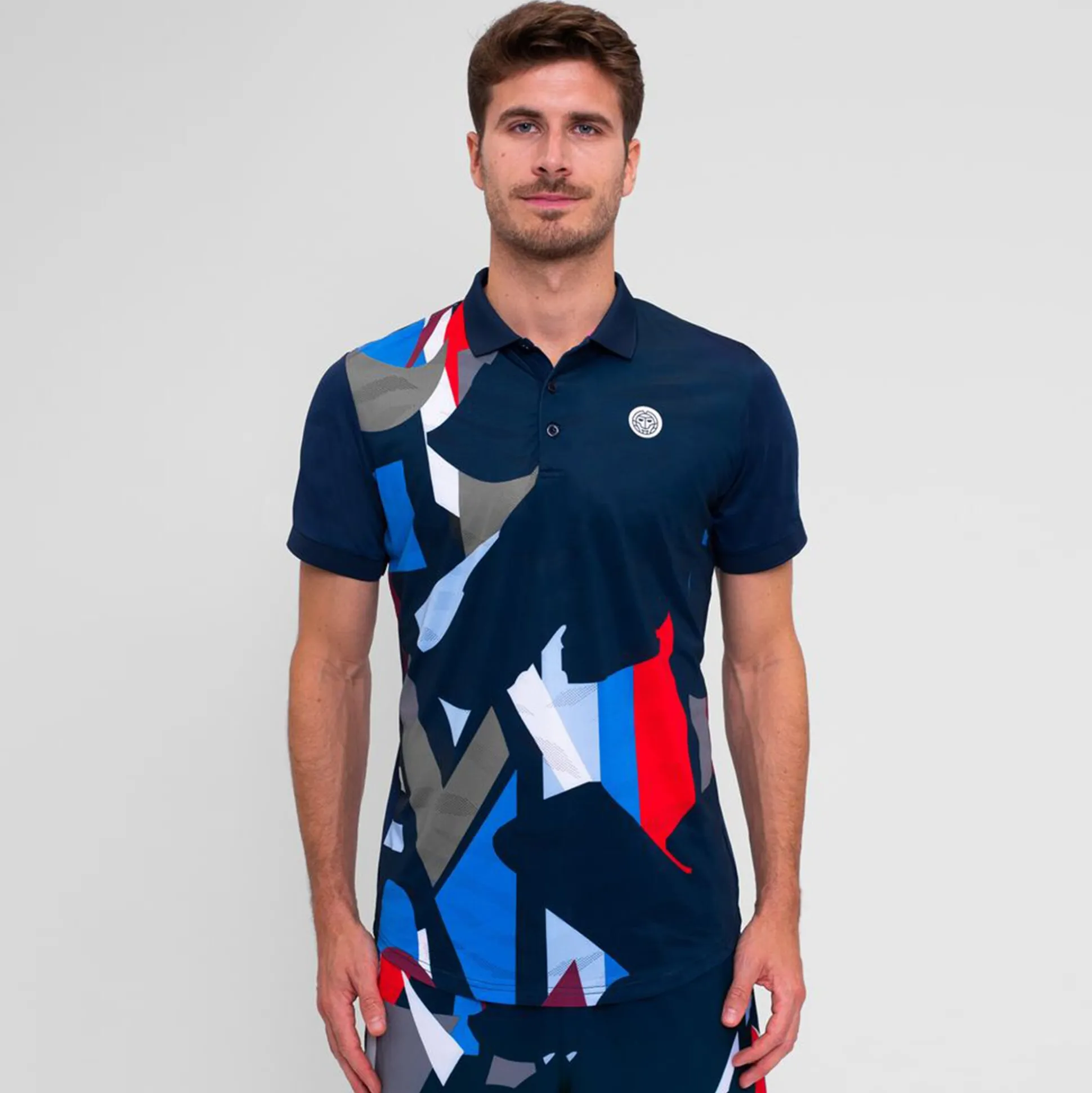 Hot New York 2024 Polo Men - Dark Blue, Multicoloured Shirts